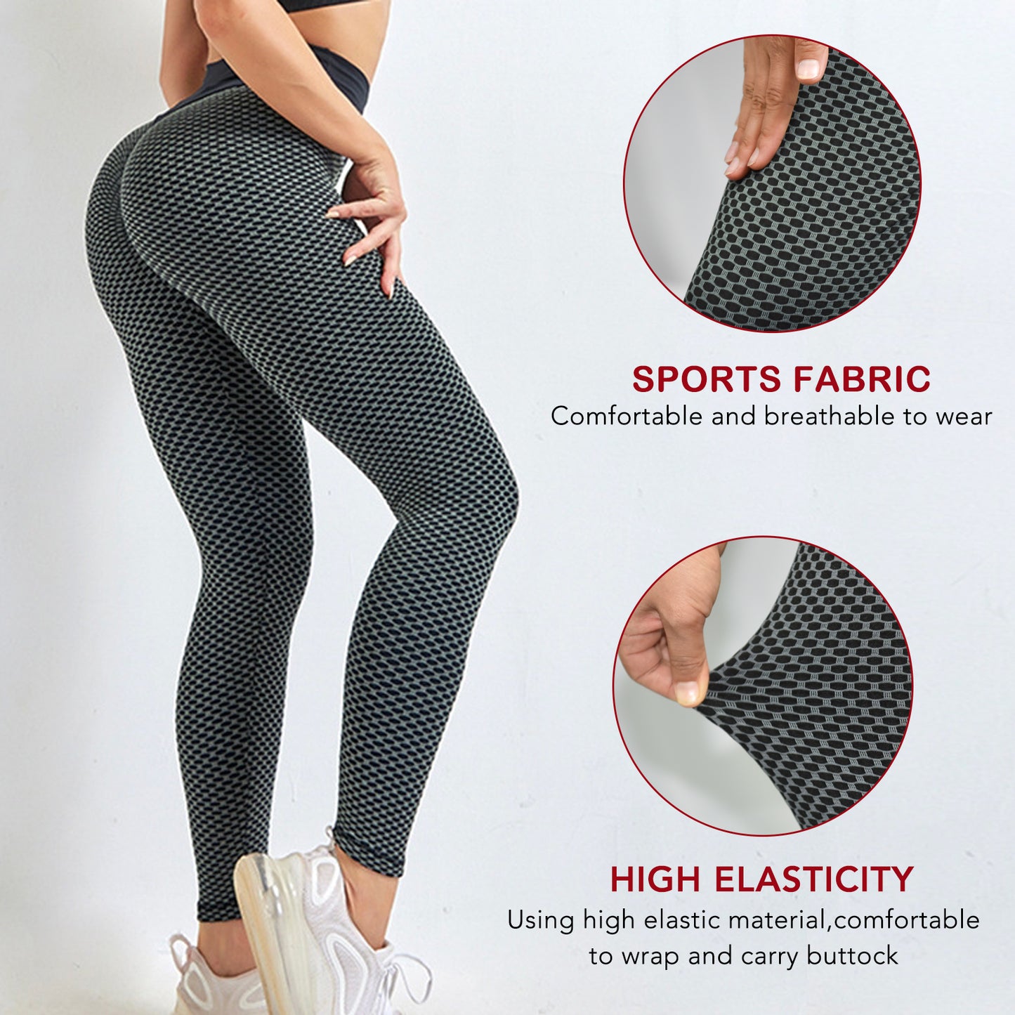 TIK Tok Leggings Women Butt Lifting Workout Tights Plus Size Sports High Waist Yoga Pants Small Amazon Banned