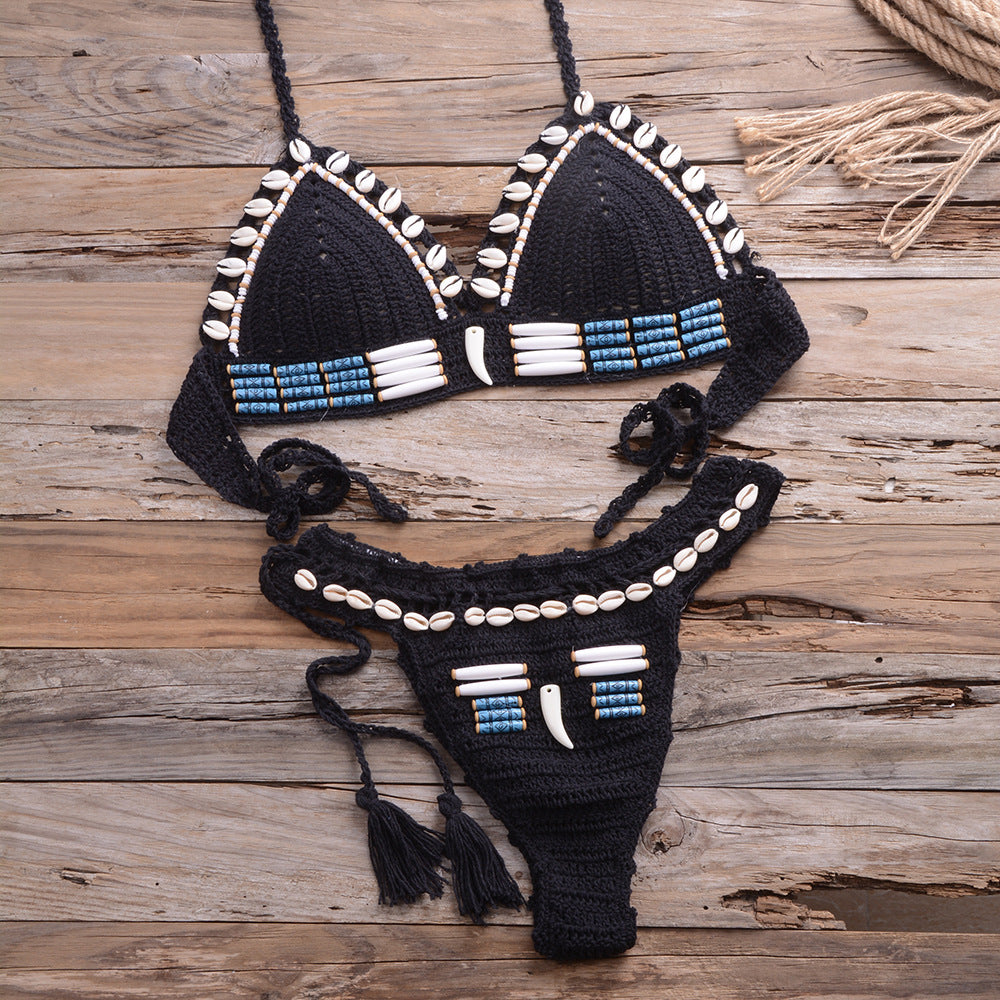 Swimwear women crocheted swimwear